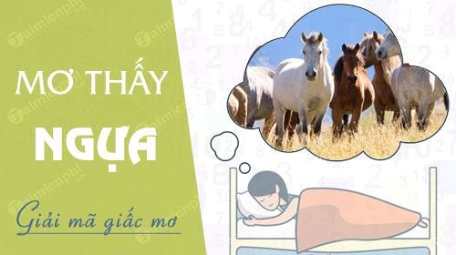 Giải mã giấc mơ thấy Ngựa, chiêm bao thấy Ngựa (Ngọ) có điềm gì? 1 Mơ thấy ngựa đó đánh con gì