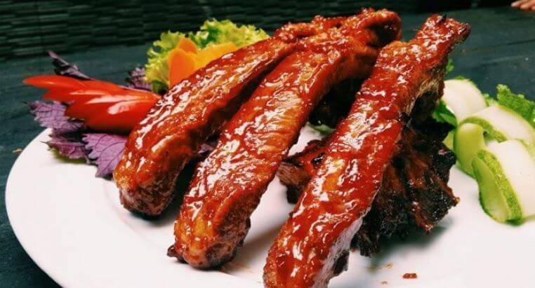 Cách làm sườn nướng ngũ vị ăn là thích nhìn là mê 1 suon nuong ngu vi
