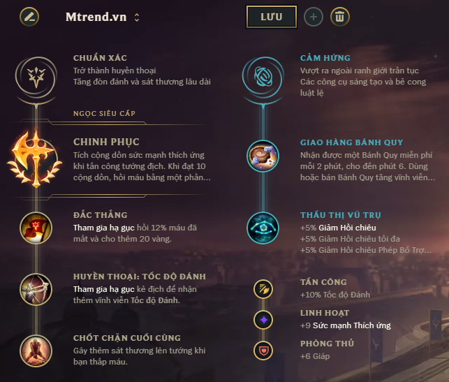 Guide Darius mùa 10: Cách chơi, bảng ngọc bổ trợ tướng, cách lên đồ Darius mạnh nhất