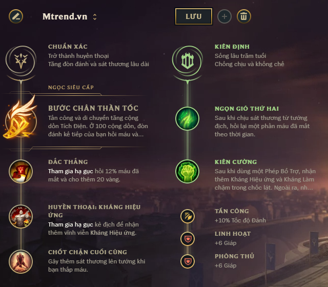 Guide Darius mùa 10: Cách chơi, bảng ngọc bổ trợ tướng, cách lên đồ Darius mạnh nhất