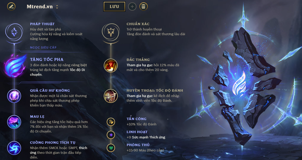 Lên đồ Darius URF