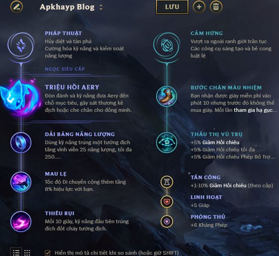 Janna SP build