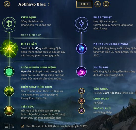 Lên đồ Maokai URF