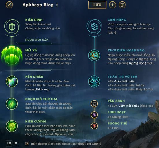Bảng Ngọc Nunu Mid