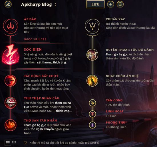 Cách lên đồ Shaco URF