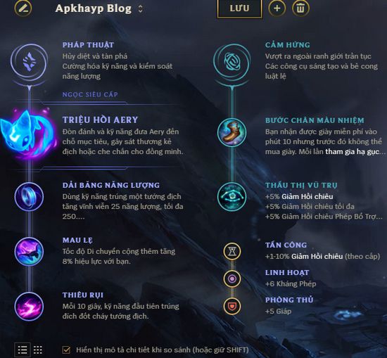 Lên đồ Sona URF