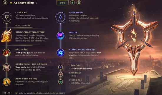 Bảng bổ trợ Twisted Fate