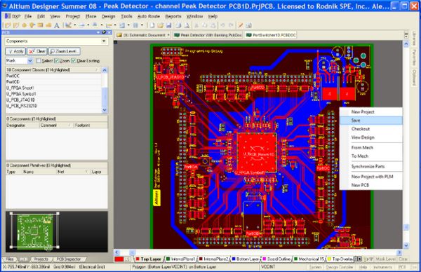 Cài đặt phím tắt trong Altium