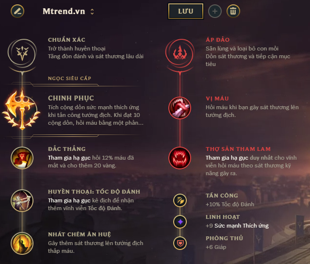 Guide Yasuo mùa 10: Cách chơi, cách lên đồ, bảng ngọc bổ trợ tái tổ hợp cho Ys Top, Mid mạnh nhất 3 Bảng ngọc tái tổ hợp cho Yasuo TOP