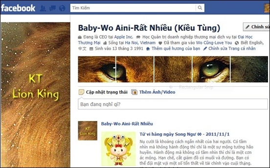 Tên Facebook tiếng anh cho các bạn nam