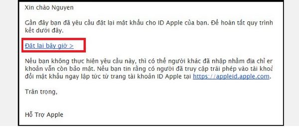 cach lay lai mat khau icloud bang email 3