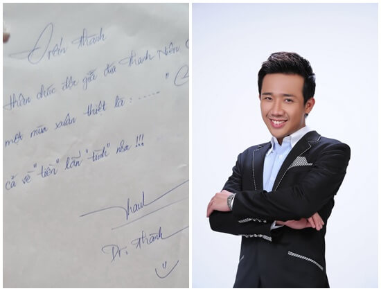 chu ky ca si noi tieng mc tran thanh