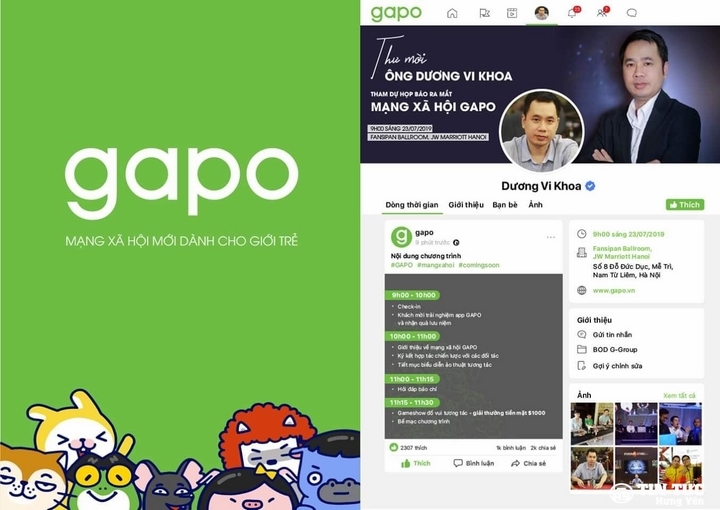 Mạng xã hội Gapo là gì