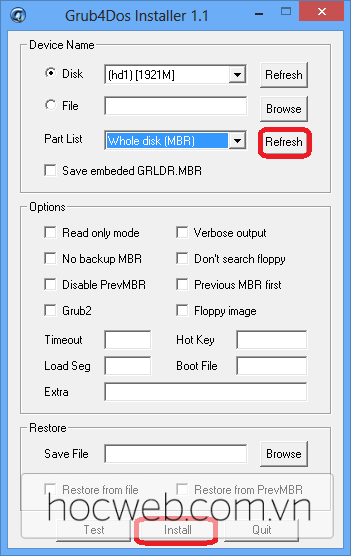 Hướng dẫn tạo USB Hiren Boot 15.1, 15.2, 15.3, 15.4, 15.5 2 Tạo USB ghost
