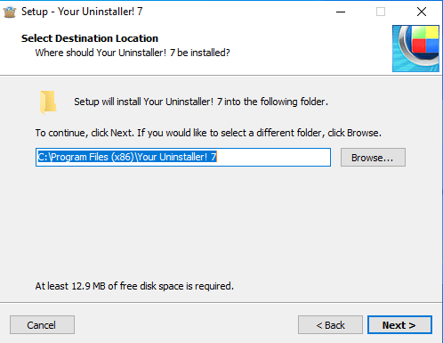 Cài đặt Your Uninstaller Pro Bước 2