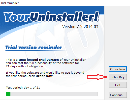 Cài đặt Your Uninstaller Pro Bước 4