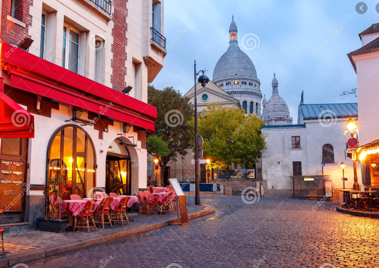 10 CON ĐƯỜNG XINH ĐẸP NỔI TIẾNG TRÊN THẾ GIỚI 10 Montmartre được biết đến như là “Núi các Tử Thần”