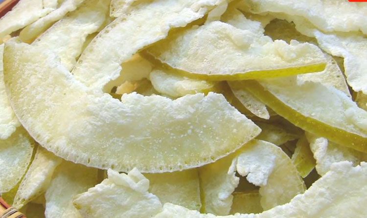 Những Món Quà Vặt Ngày Tết “Rất Ngon Mà Không Sợ Béo” Cho Bạn Nhâm Nhi Cả Ngày 1 Mứt vỏ bưởi