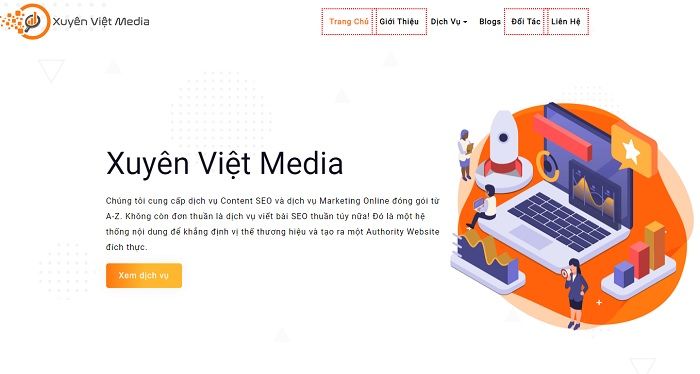 Xuyên Việt Media là 1 trong 6 công ty Digital Marketing uy tín ở Việt Nam