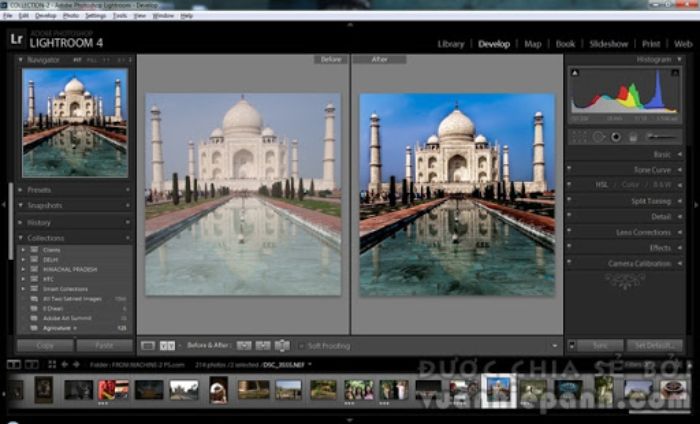 Lightroom quản lý hình ảnh vô cùng thông minh