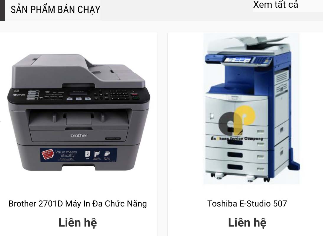 dịch vụ cho thuê máy in, máy photocopy Ninh Phước, Ninh Hòa, Khánh Hòa