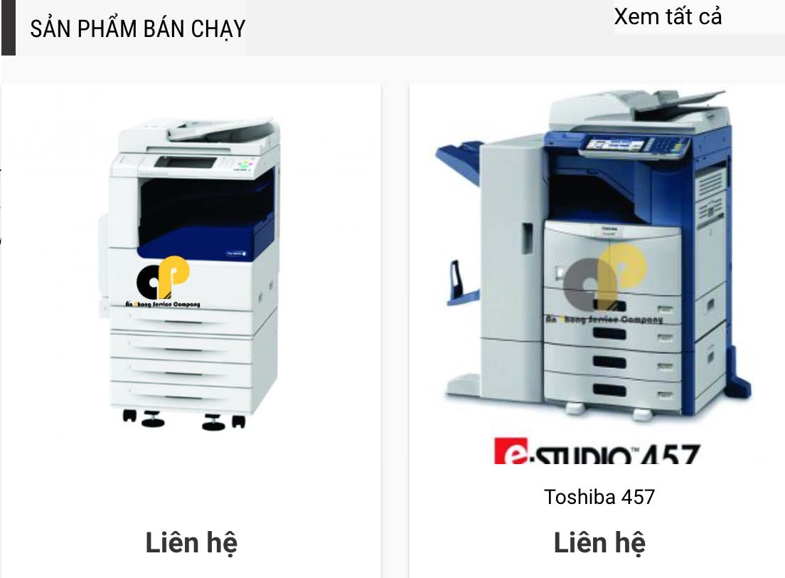 dịch vụ cho thuê máy in, máy photocopy Ninh Phước, Ninh Hòa, Khánh Hòa